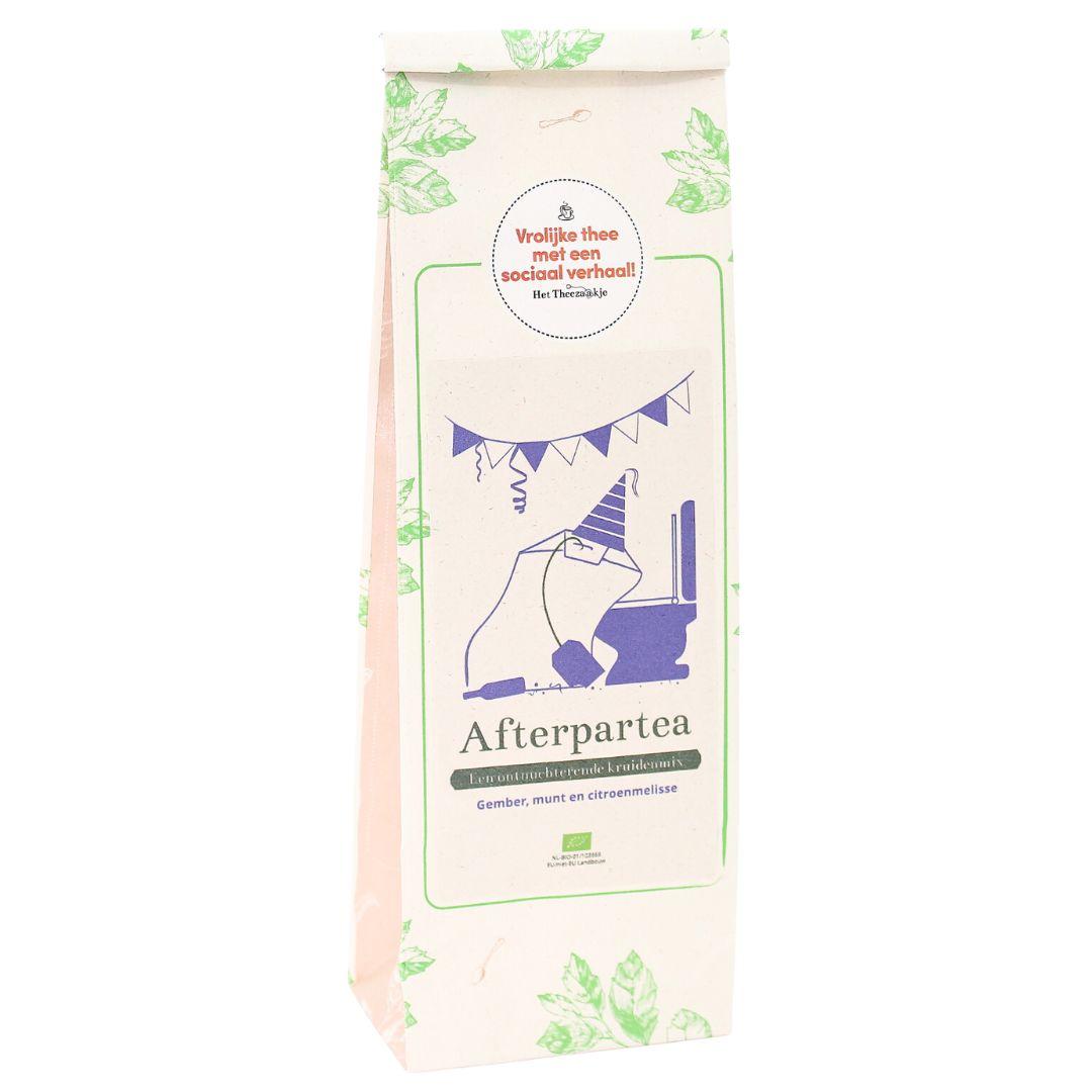 Afterkatertea, een ontnuchterende kruidenmix