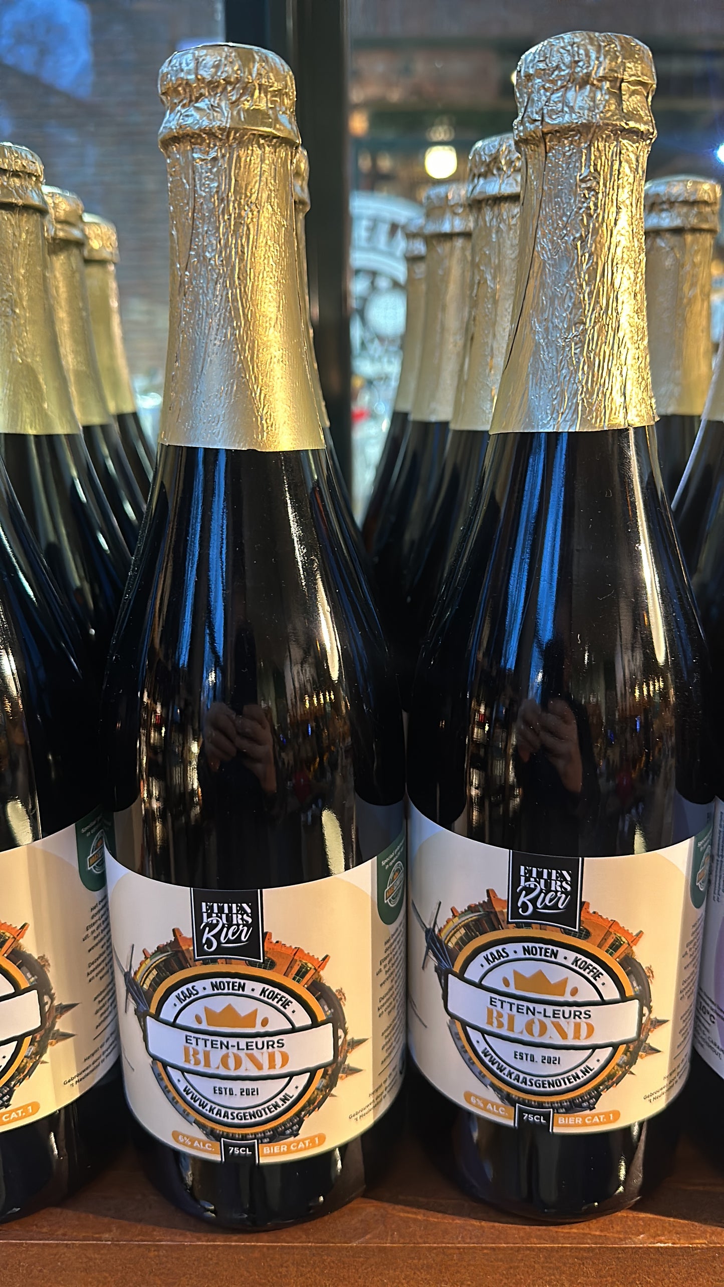 t' Meuleneind grote fles bier blond