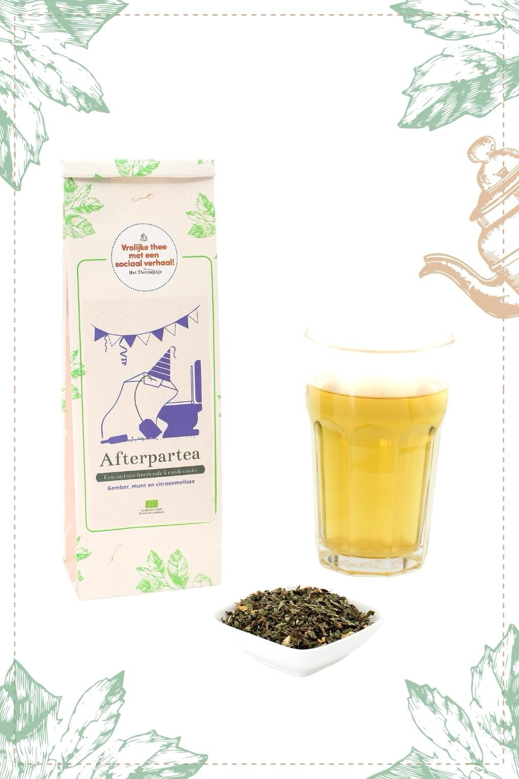 Afterkatertea, een ontnuchterende kruidenmix