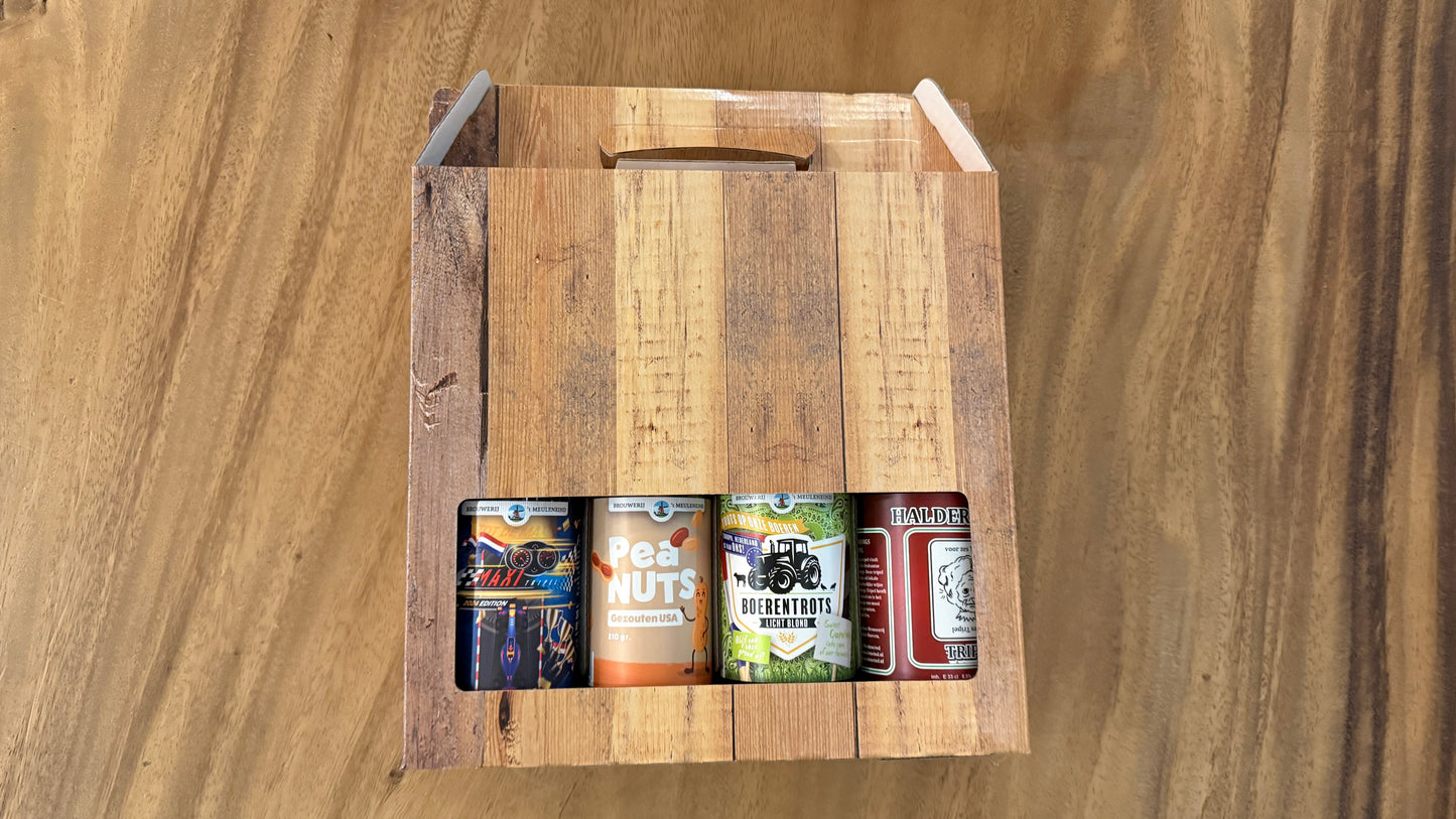 'T Meuleneind cadeau verpakking bier 4x