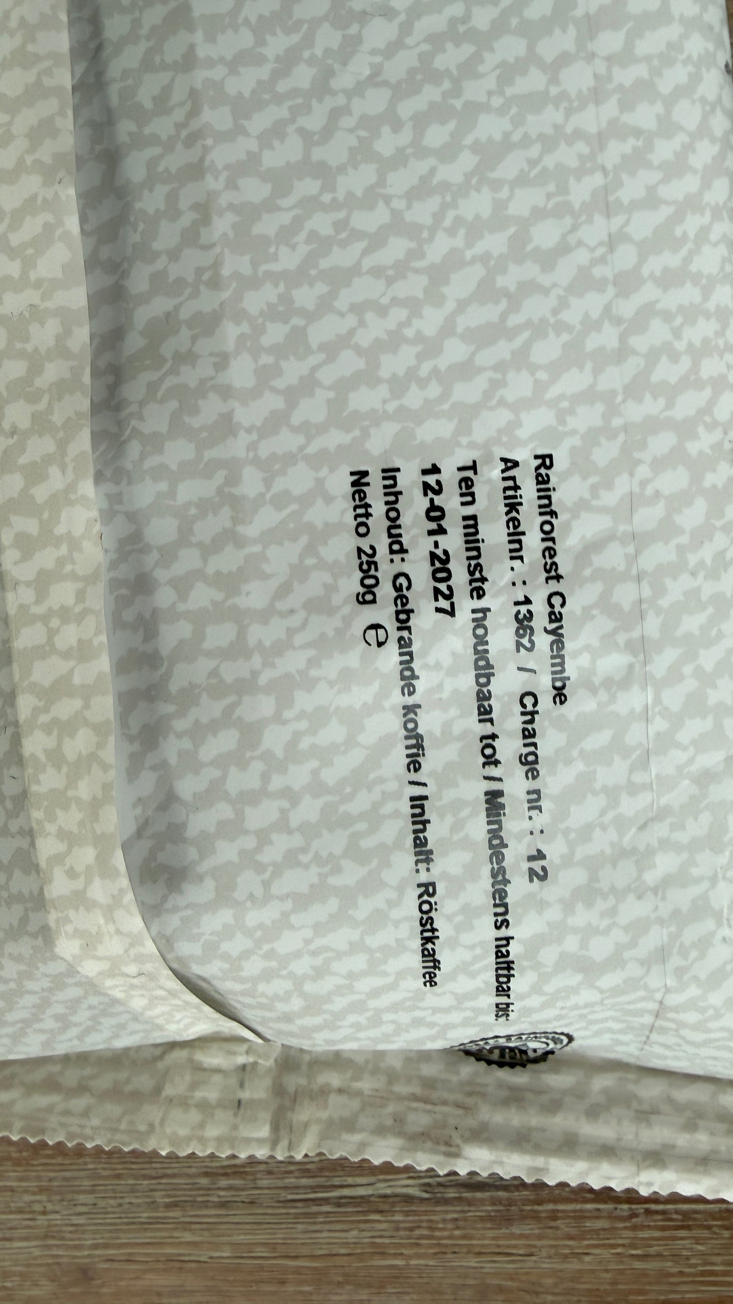 Klein proefpakket Koffiebonen Hesselink