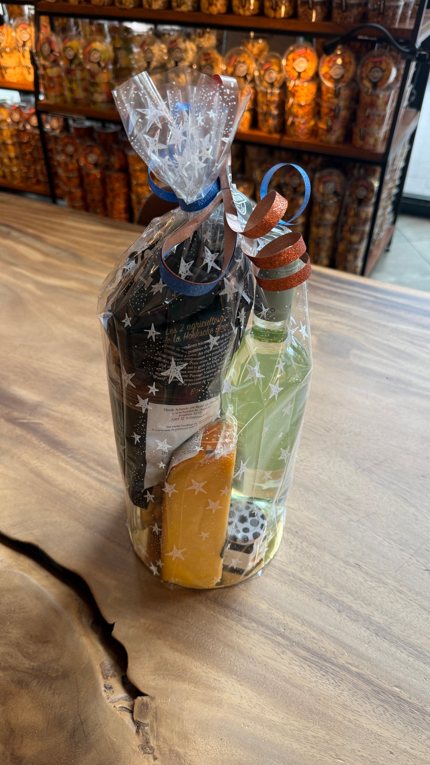 Kerstpakket in Stazak witte wijn