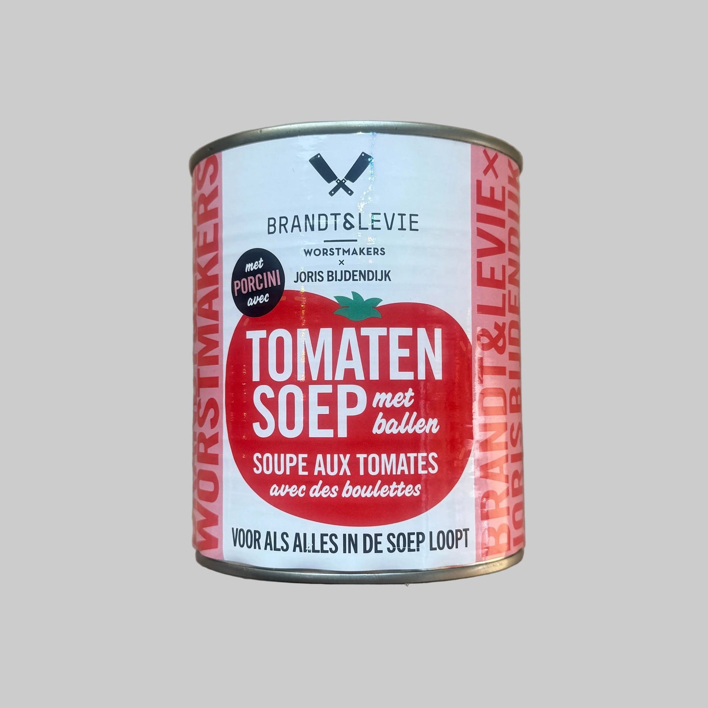 Brandt en Levie tomatensoep met ballen – ambachtelijke soep van Kaasgenoten