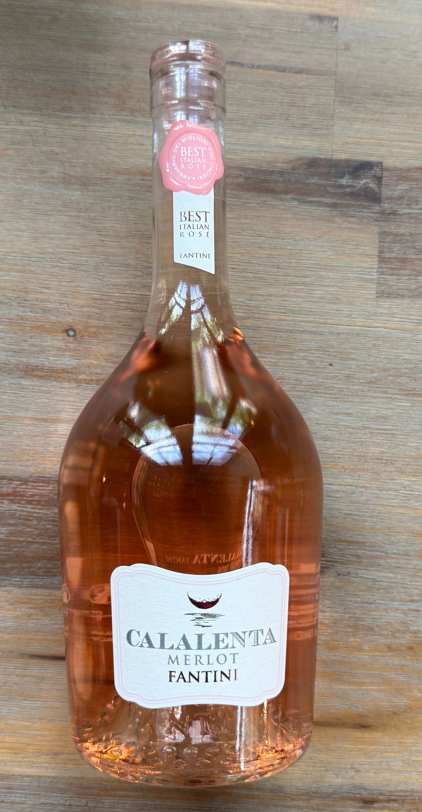 Calalenta Rosé wijn in rieten cadeau mand - Kaasgenoten West-Brabant