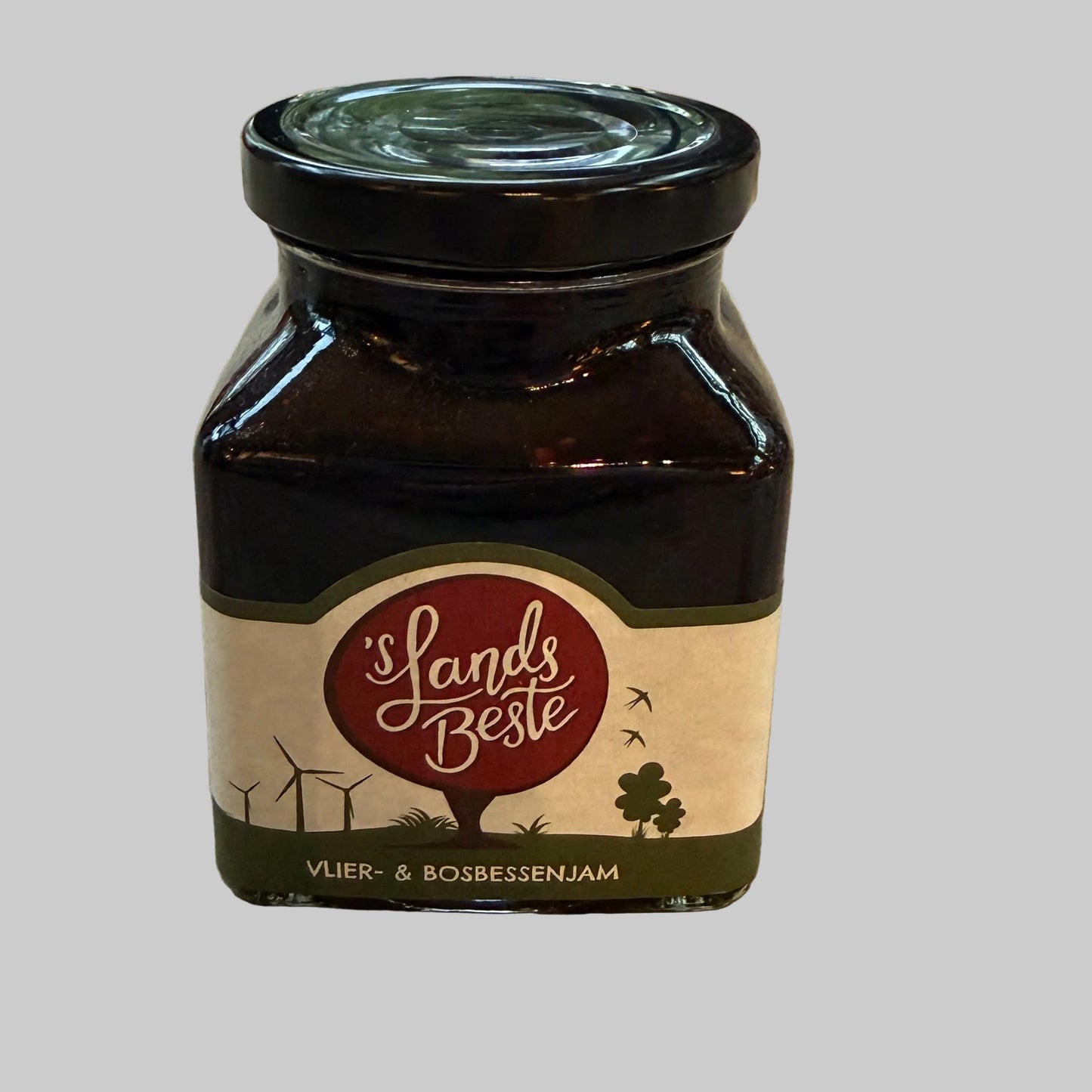 s Landsbeste vlier en bosbessenjam 350gr