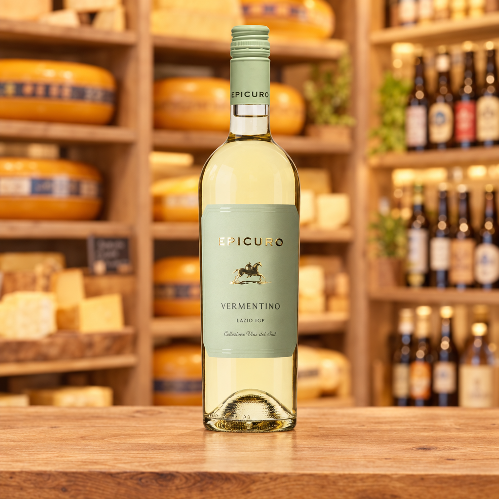 Fles Epicuro Vermentino 2025 uit Italië