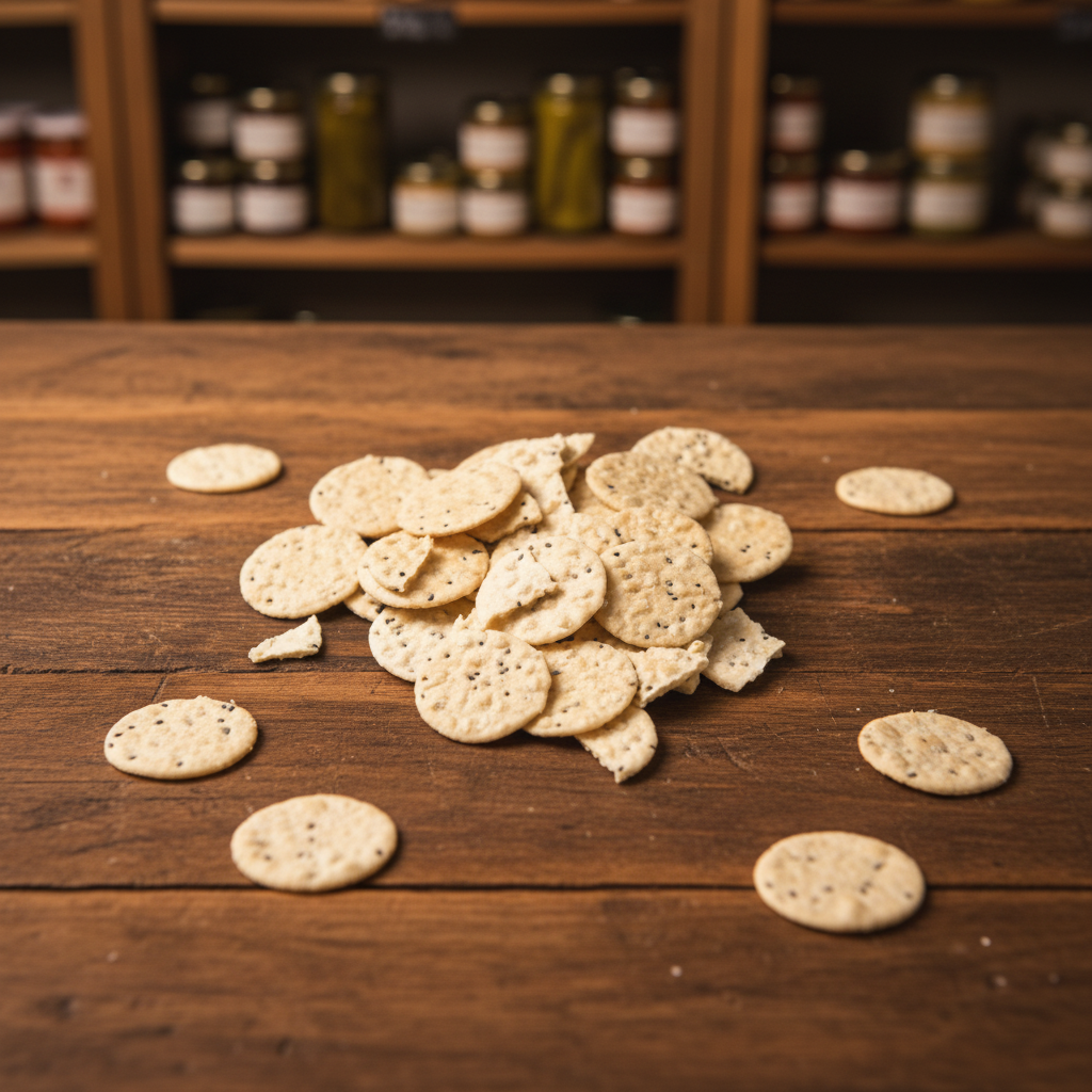 Sea salt crackers