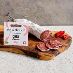 Brandt en Levie worst Chili en oregano