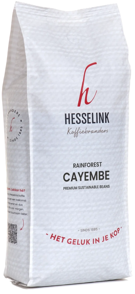 Koffiebonen Hesselink rainforest cayembe 250 gram