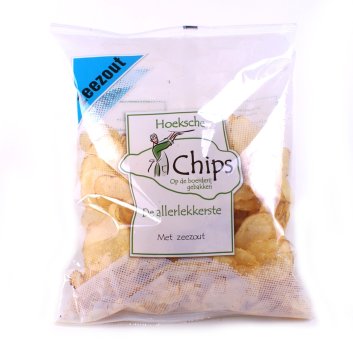 Hoeksche chips — zeezout groot