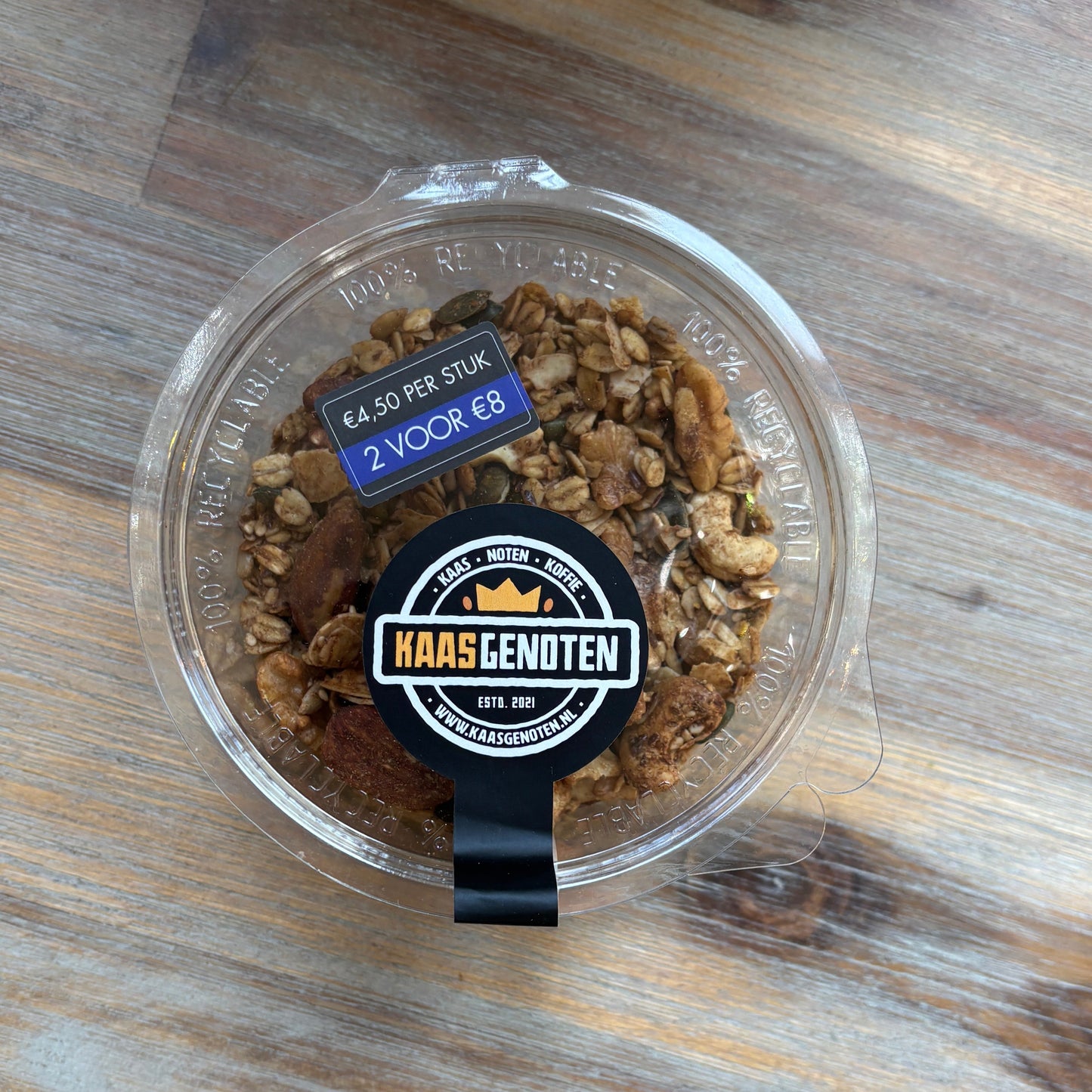 Huisgemaakte granola