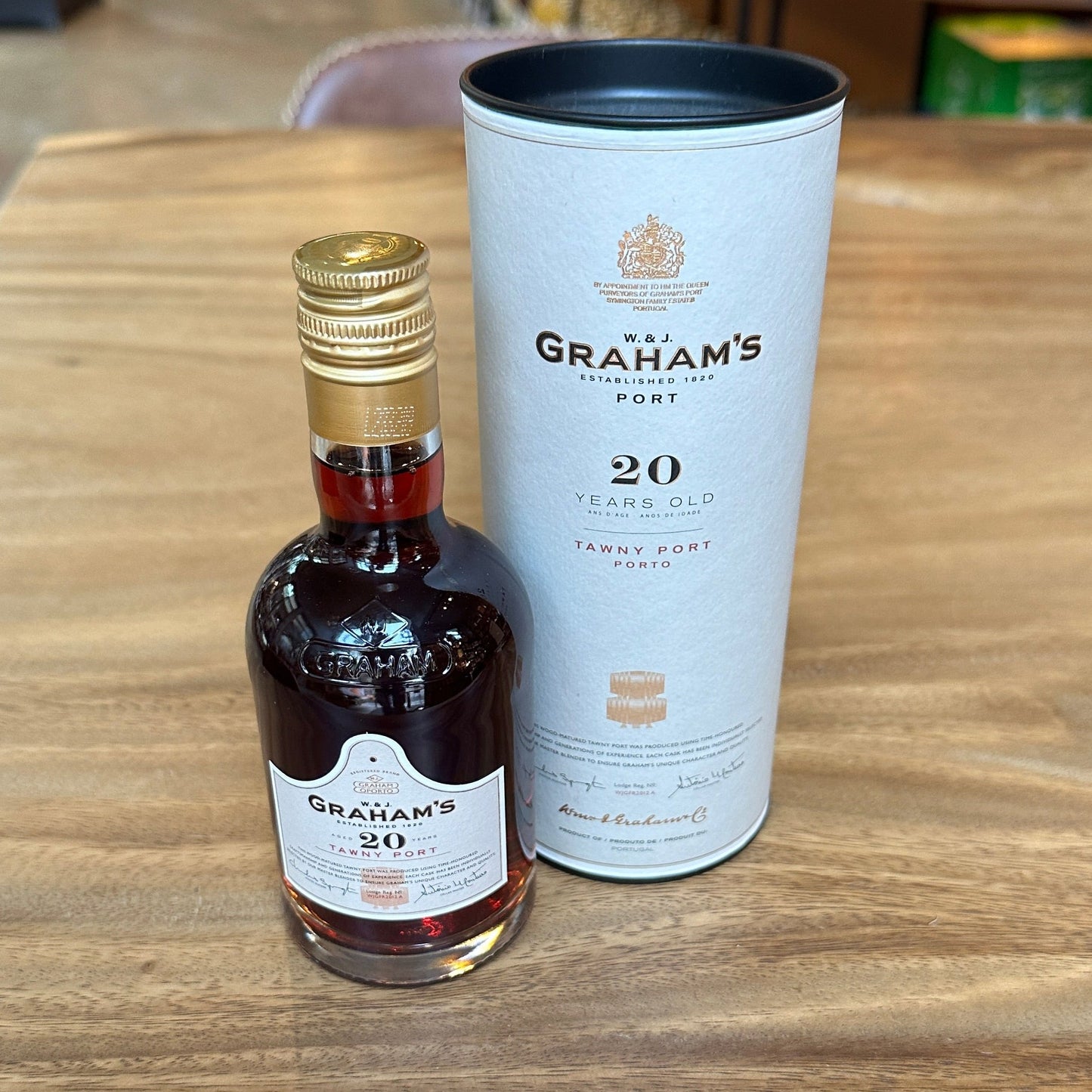 Graham's port 20 years tawny tube