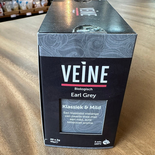 Veine thee zakjes — earl grey