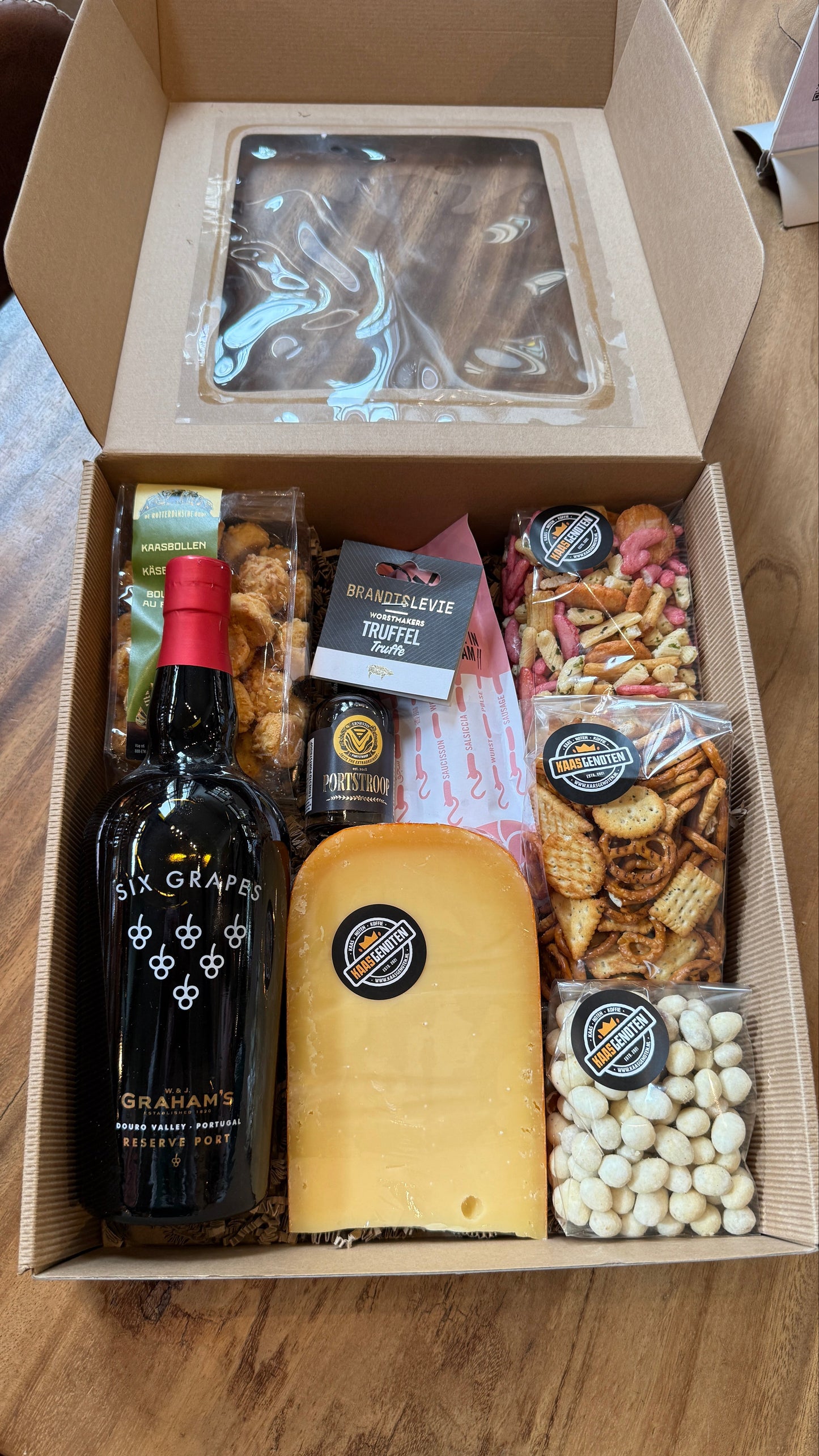 Vensterbox rode port