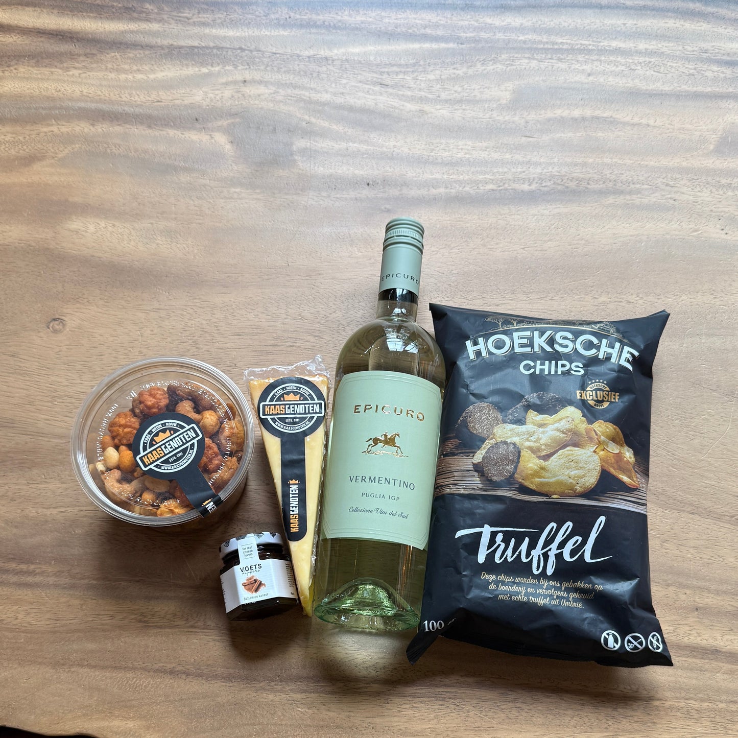 Kerstpakket in Stazak witte wijn