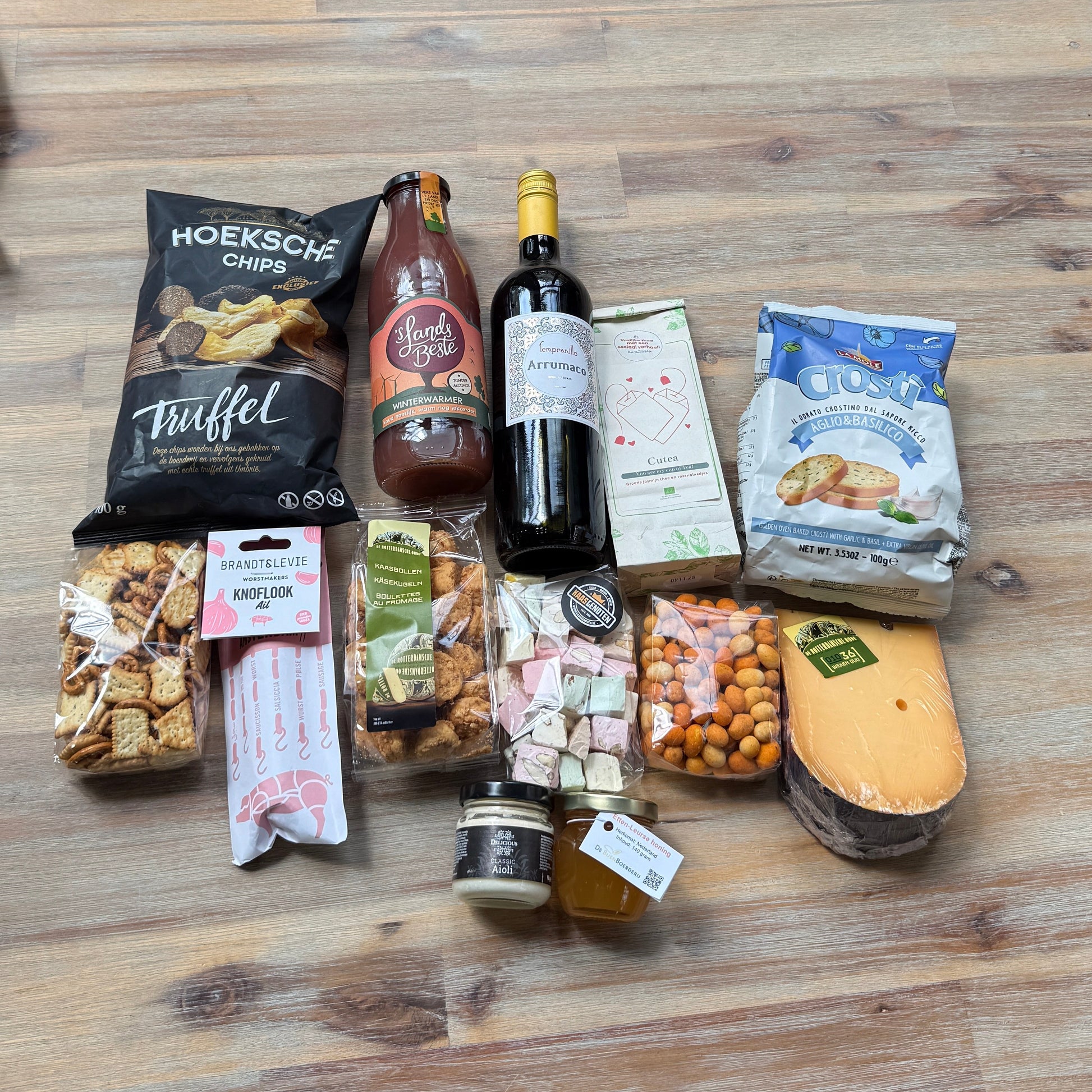 Luxe Kerstpakket inhoud – kaas en delicatessen cadeau van Kaasgenoten
