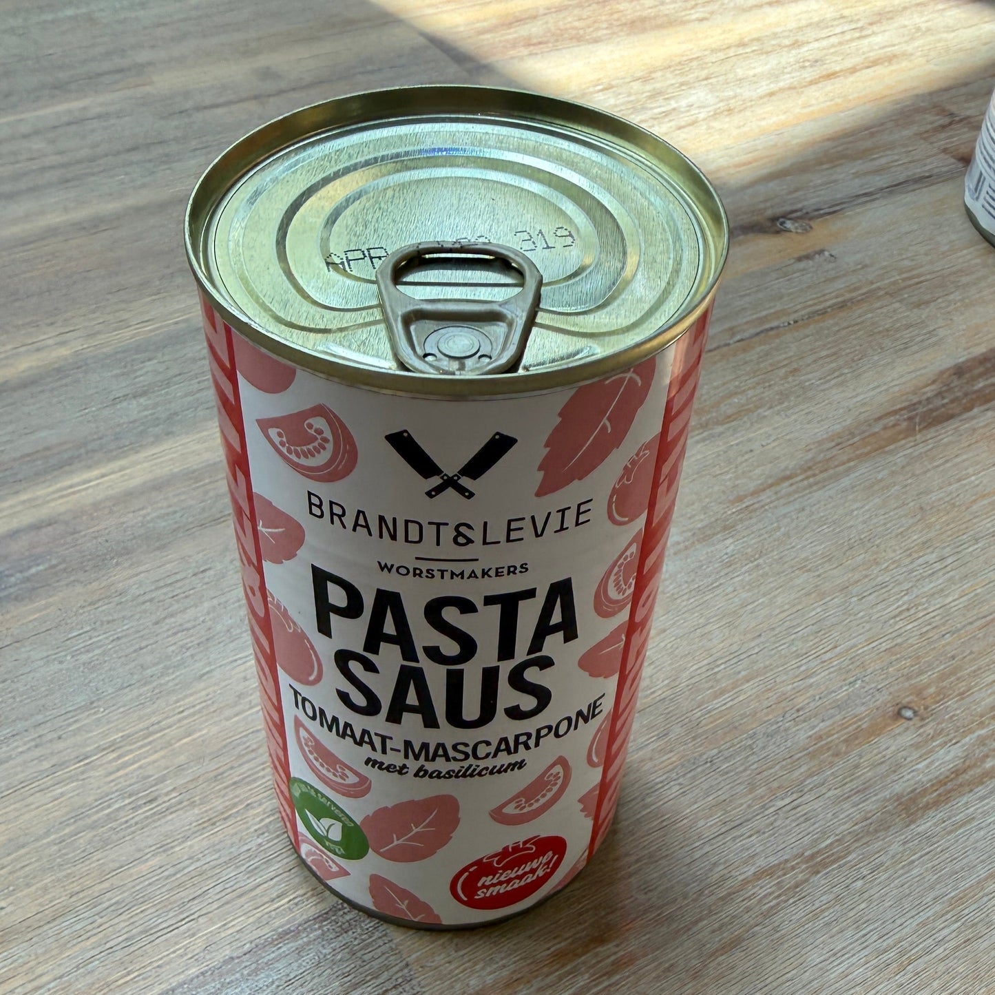 Brandt en levi saus vegatarisch