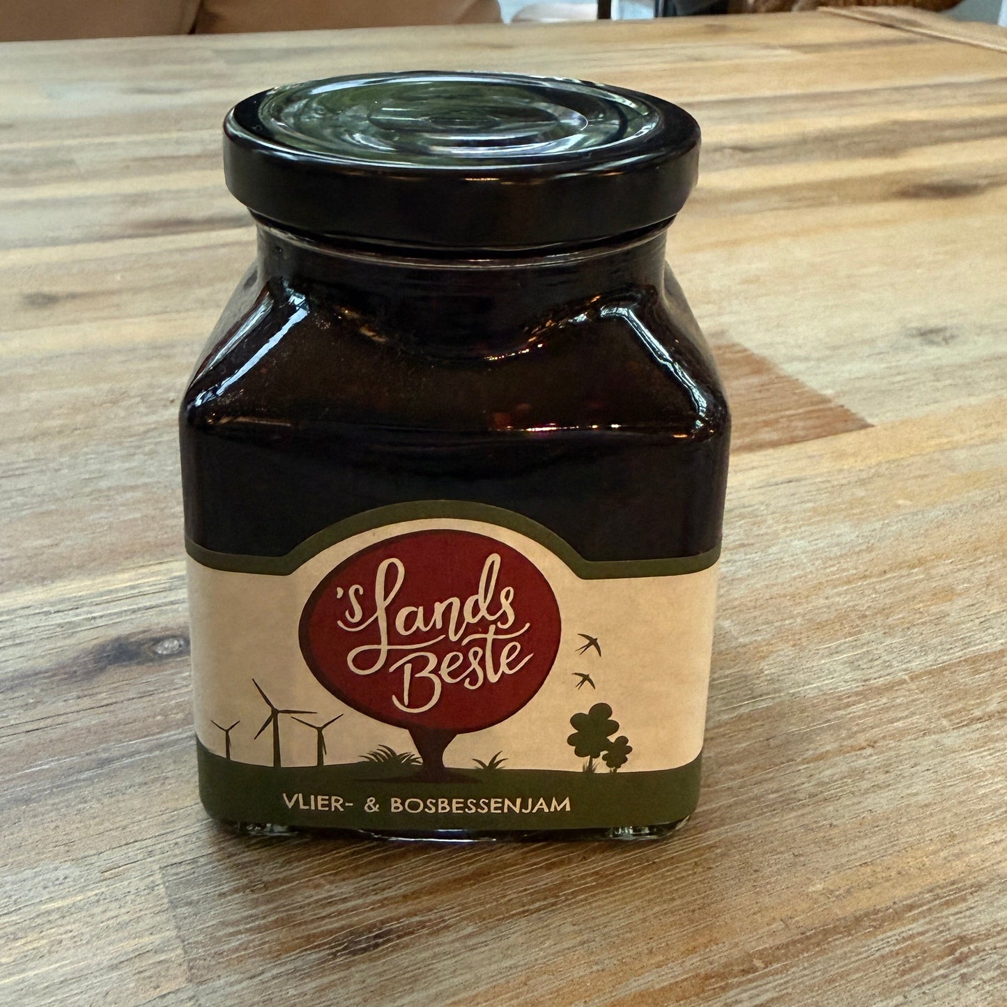s Landsbeste vlier en bosbessenjam 350gr