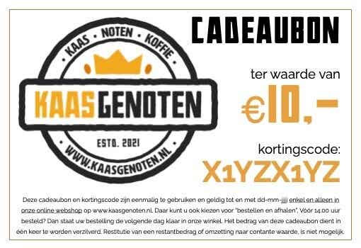 Kaasgenoten Cadeaubon