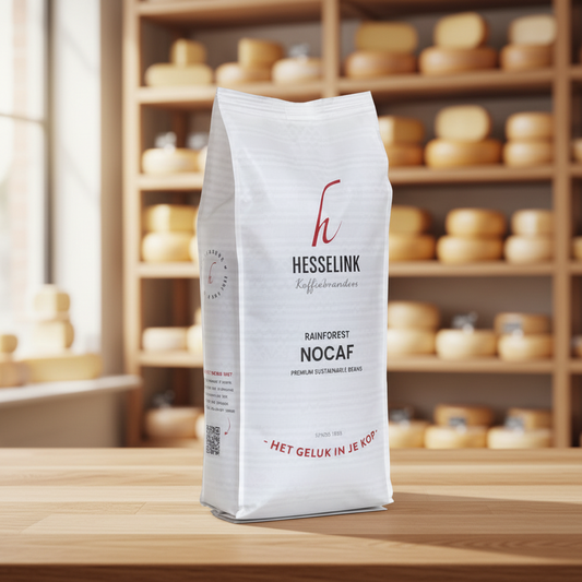 Koffiebonen Hesselink rainforest nocaf 250 gram