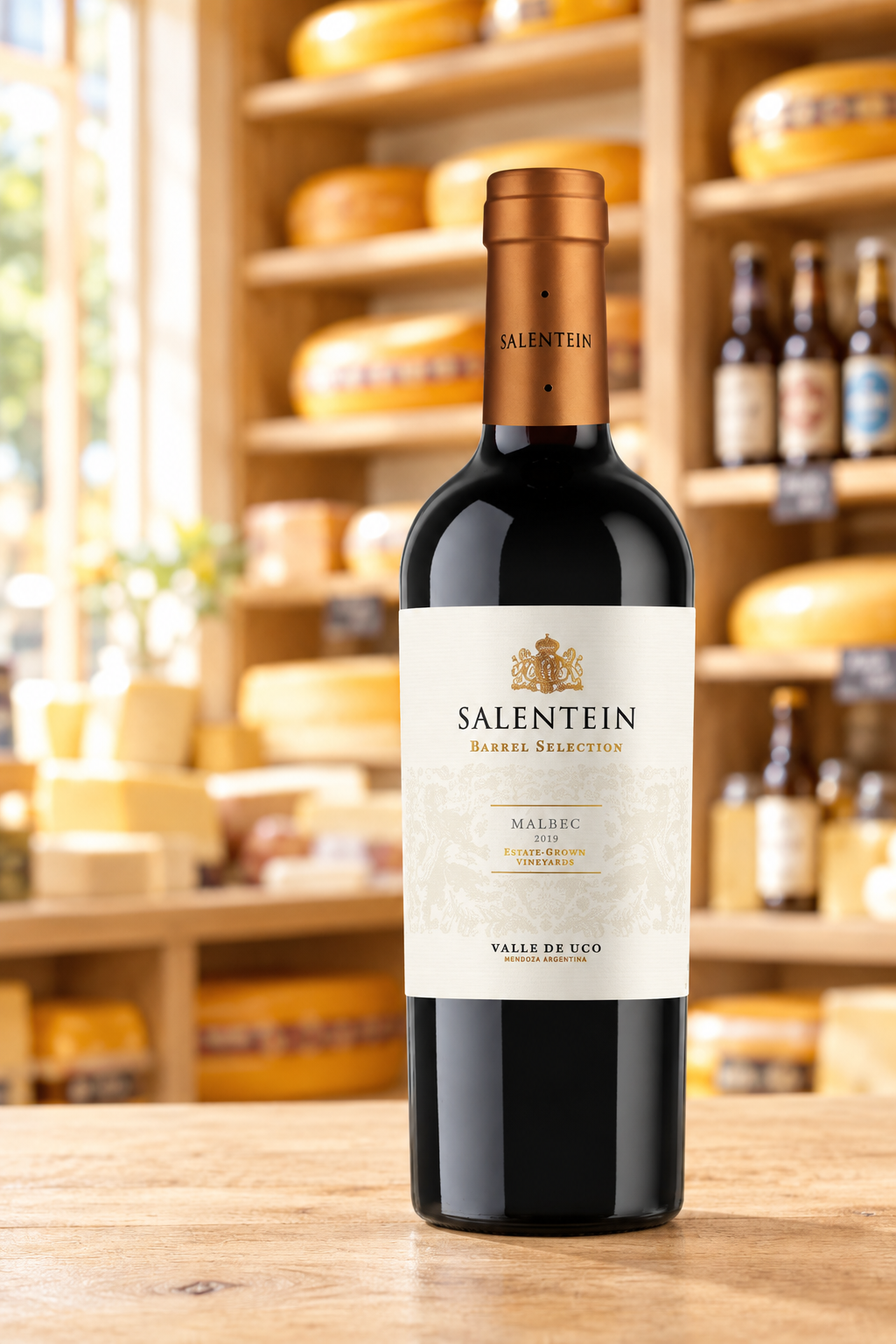 Fles Salentein Barrel Selection Malbec 2025 van 37,5 cl uit Valle de Uco, Argentinië