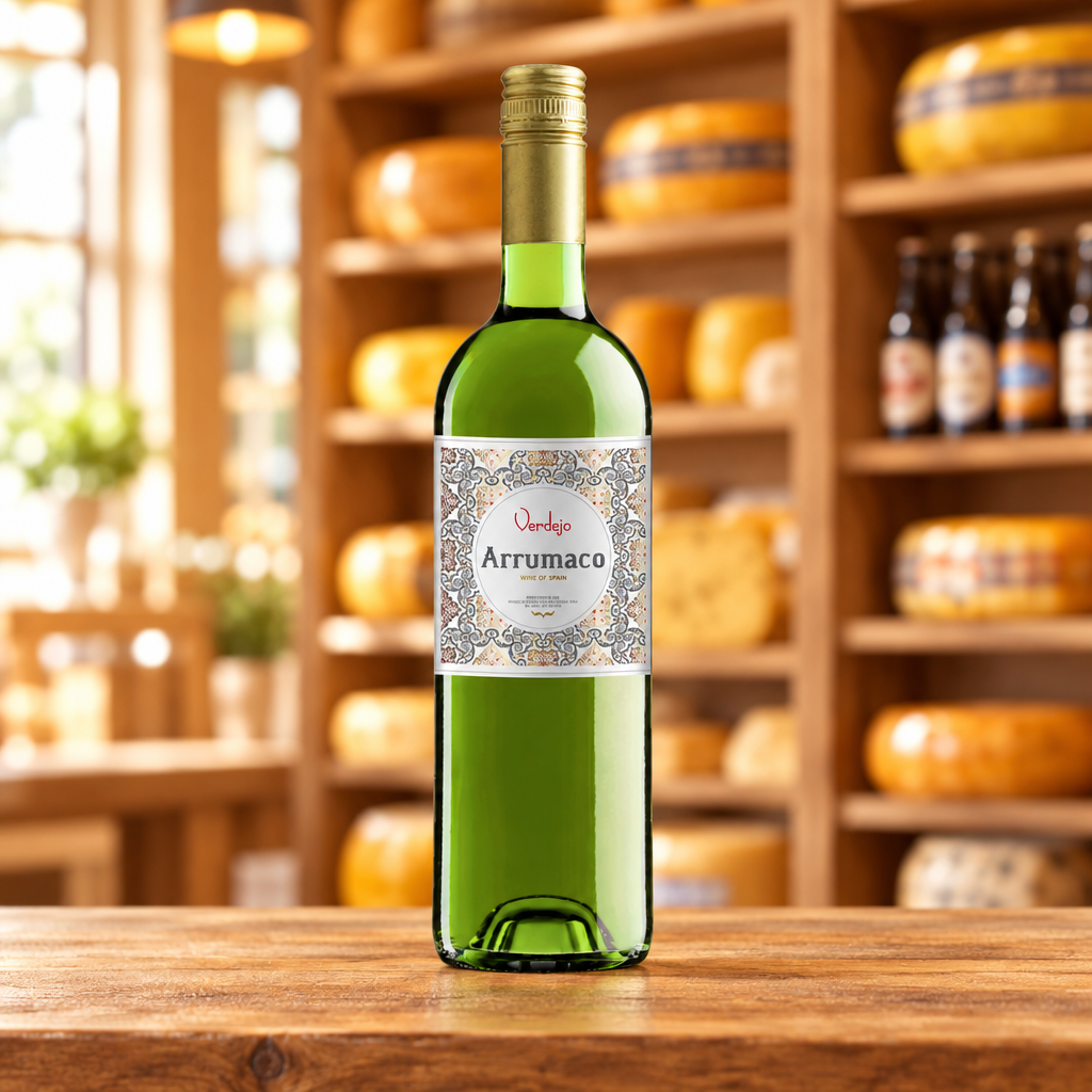 Fles Arrumaco Verdejo 2025 uit Spanje