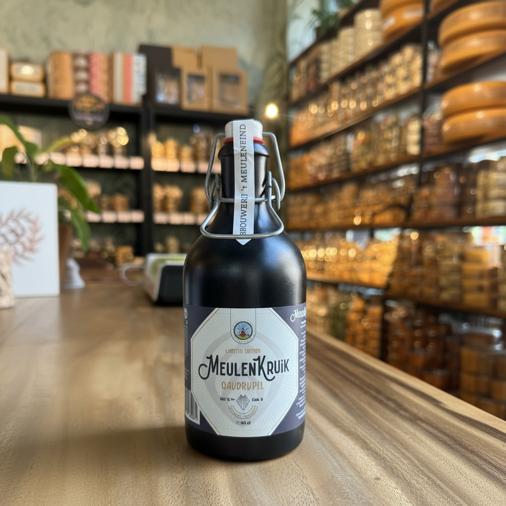 't Meuleneind Kruik Quadruppel 50 cl — Donker ambachtelijk quadruppel bier van Brouwerij 't Meuleneind