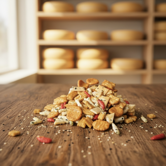 Japanse mix rijstcrackers & pepers