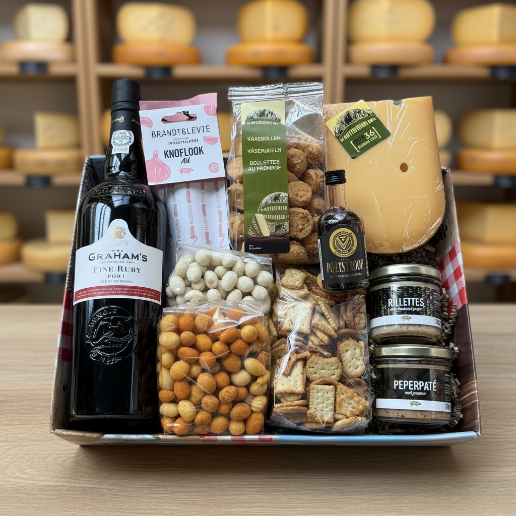 Luxe pakket met rode Port