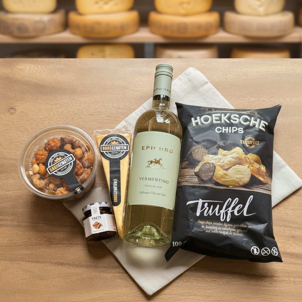 Kerstpakket in Stazak witte wijn