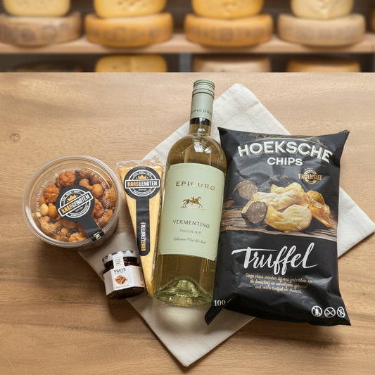 Kerstpakket in Stazak witte wijn
