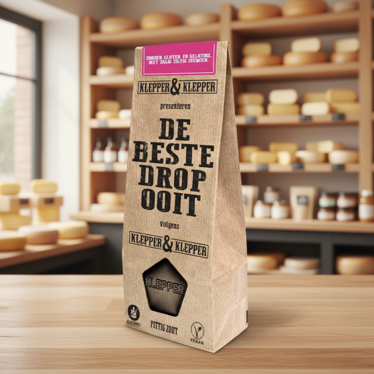 Klepper & Klepper drop pittig zout