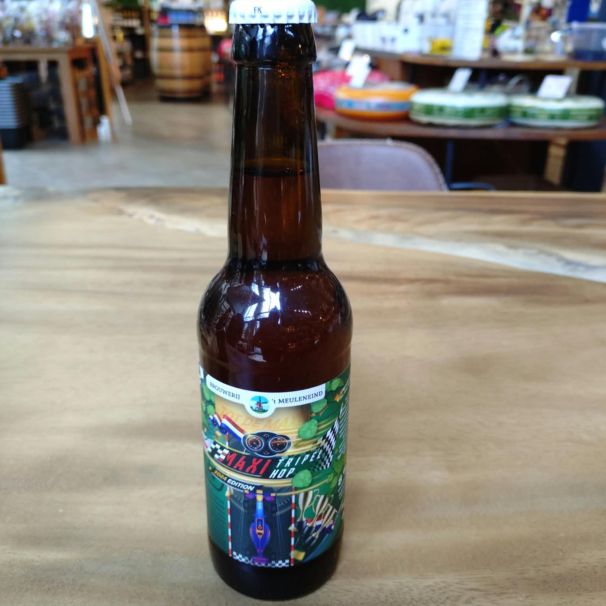 Fles Max Verstappen Extra Hop 33 cl van Brouwerij ’t Meuleneind