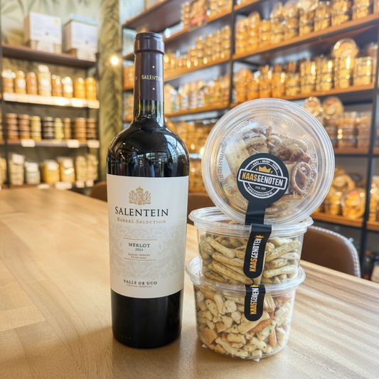 Cadeauverpakking Salentein Malbec met Nootjes