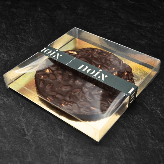 Chocolade schijf - luxe verpakking - puur